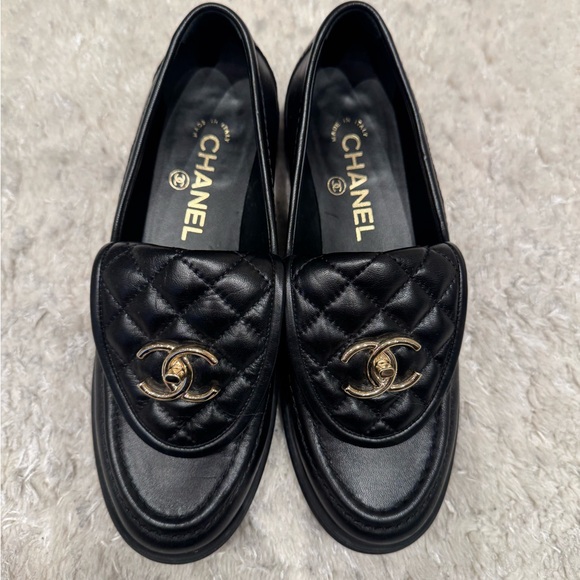 CHANEL Shoes - Chanel Turnlock Loafers
